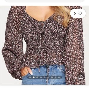 NWT She + Sky Blouse